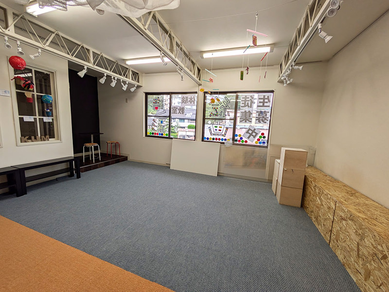 貸しスペースの様子